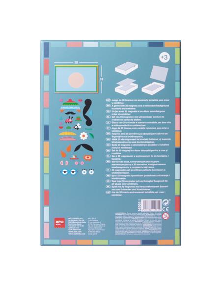 CAJA MAGN. FACES DESIGN STOCKLINA 14561