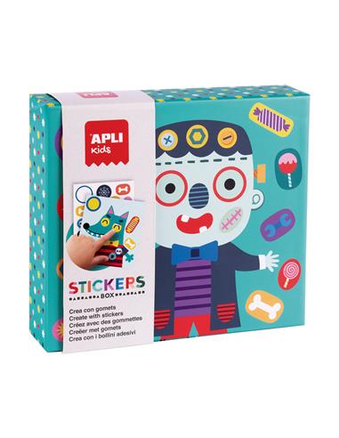 CAJA STICKERS BOX MONSTRUOS 19139