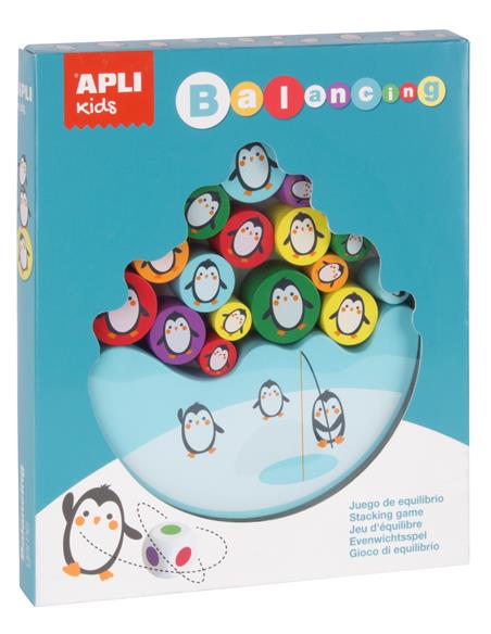 CAJA PUZLE EDQUILIBRIO PINGUINOS 16U 17203
