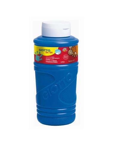 PINTURA DEDOS GIOTTO 750 ML AZUL