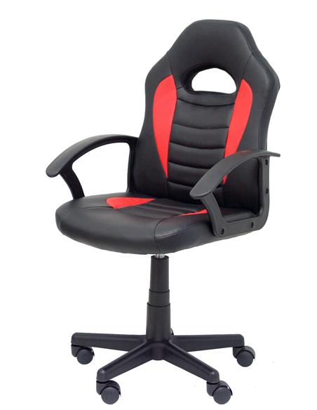 SILLA GAMING MOHEDAS SIMIL PIEL NE/RO 7219GPS84035