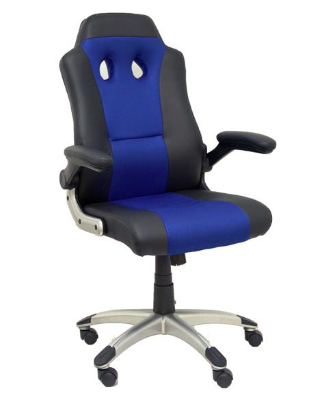 SILLA GAMING TALAVE SIMIL PIEL NE/AZ 7218BSP840229