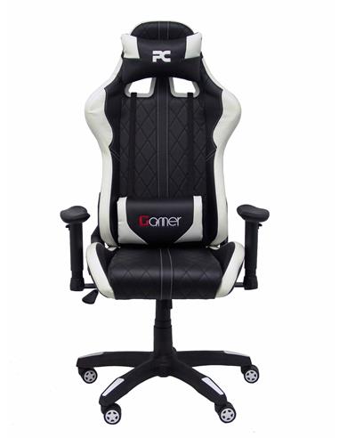 SILLA GAMING PARAISO SIMIL PIEL NEGRO 7216DBSPNE