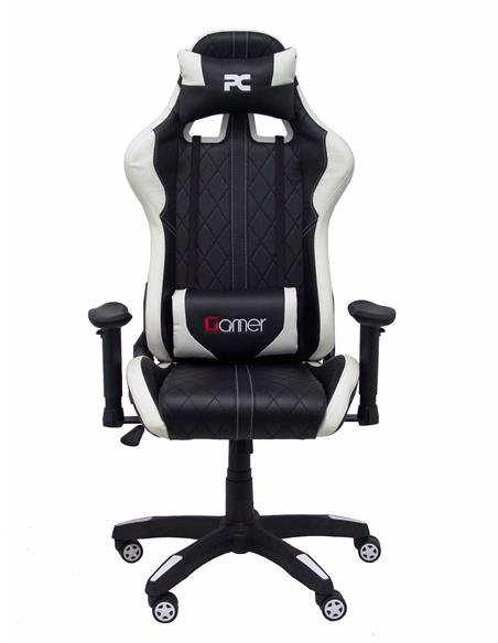 SILLA GAMING PARAISO SIMIL PIEL NEGRO 7216DBSPNE
