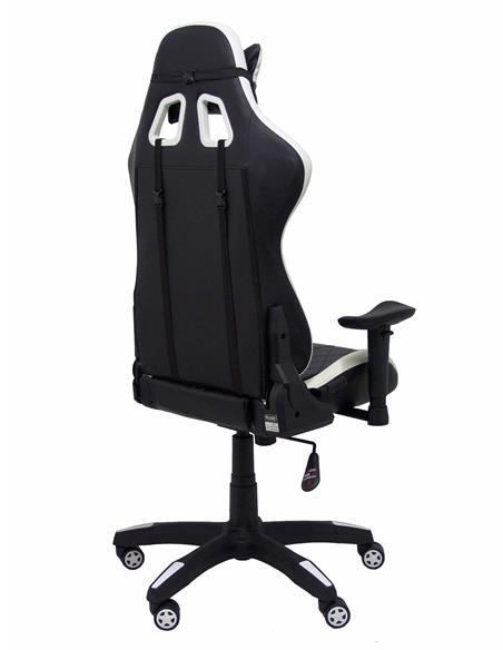 SILLA GAMING PARAISO SIMIL PIEL NEGRO 7216DBSPNE