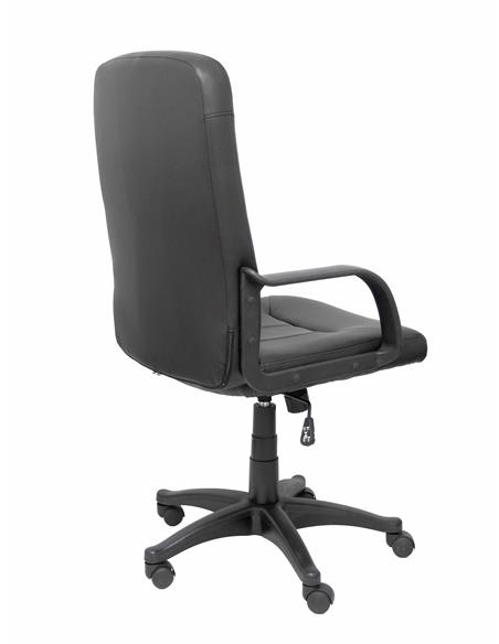 SILLON VILLA SIMIL PIEL NEGRO 261SPNE