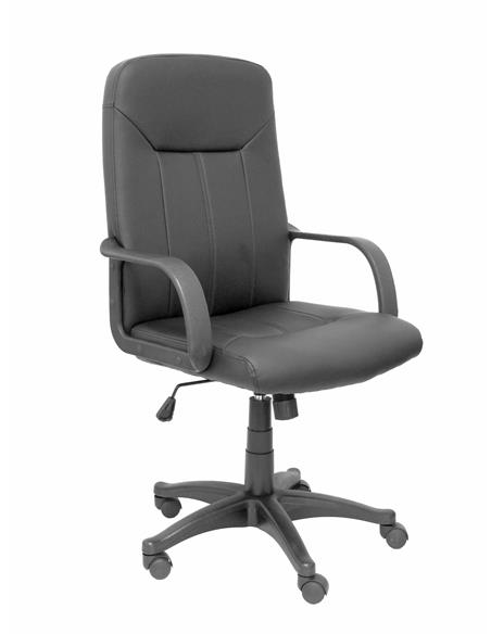 SILLON VILLA SIMIL PIEL NEGRO 261SPNE