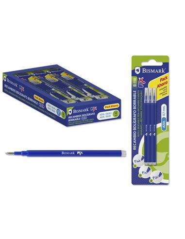 PACK 3 RECAMBIO BOLIG. BORR. AZUL 327532 BISMARK