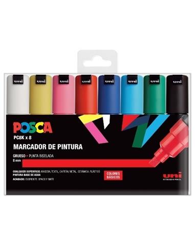 ESTUCHE 8 ROTULADOR POSCA 182634675