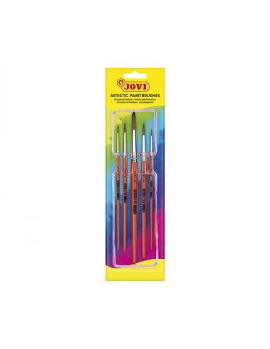 BLISTER 5 PINCELES JOVI 0,4,6,8,12 R-8185