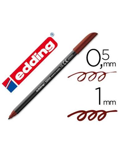 ROTULADOR EDDING 1200 MARRON OSC. 018