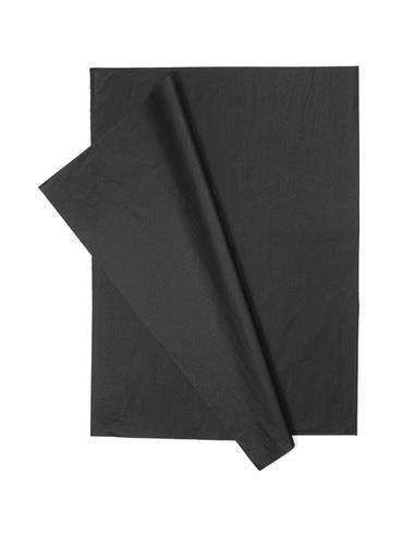 MANO PAPEL SEDA 50x76 NEGRO 25H