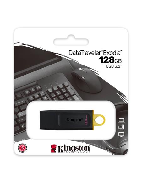 MEMORIA USB KINGSTON 128 GB.