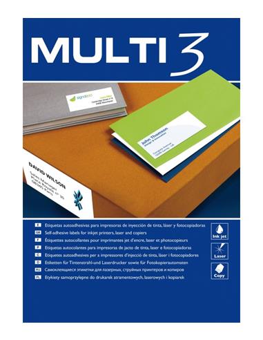CAJA ETIQUETAS MULTI3 R-10495 70x33,8 100H
