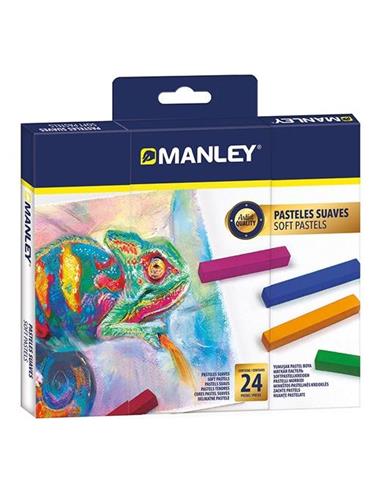 ESTUCHE SOFT PASTELS 24 CO. MSP00024
