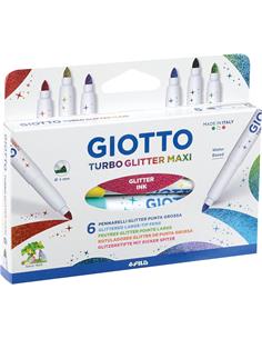 ROTULADOR GLITTER MAXI 6 COL. F426600