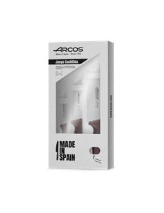 SET 3 CUCHILLOS COLOR VINO NIZA 818045