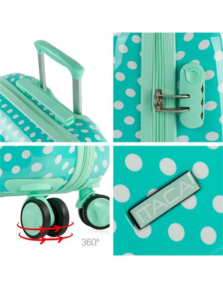 MALETAS 50/60 CM. Y NEC. 702400B-03 MENTA