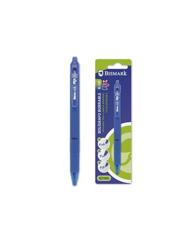 BOLIGRAFO BORRABLE CLIP AZUL 330211