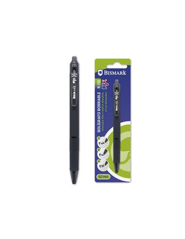 BOLIGRAFO BORRABLE CLIP NEGRO 330212