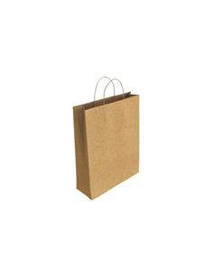 BOLSA KRAFT MARRON 24x10x32 329837