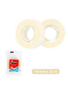CINTA ADHESIVA 33x19 BLANCO FIXO 75088570