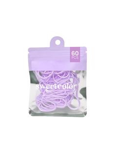 BOLSA 60 GOMAS ELASTICAS SWC PASTEL
