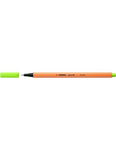 ROTULADOR STABILO POINT 88/14 VERDE LIMA