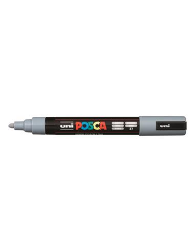 ROTULADOR UNI POSCA PC-5M GRIS