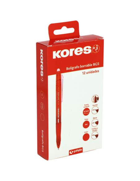 BOLIGRAFO BORRABLE 0,7 ROJO 30213351
