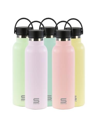 BOTELLAS METAL 600ML PASTEL 22658 999