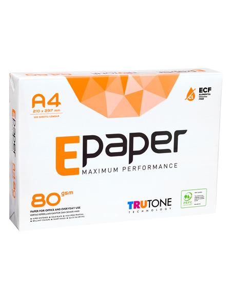 PAPEL  A4 500H 80 GR. E-PAPER MAXIMUM