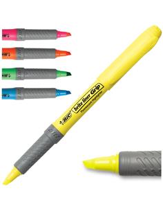 ROTUL. FLUOR BIC HIGHLIGHTER AZUL 2