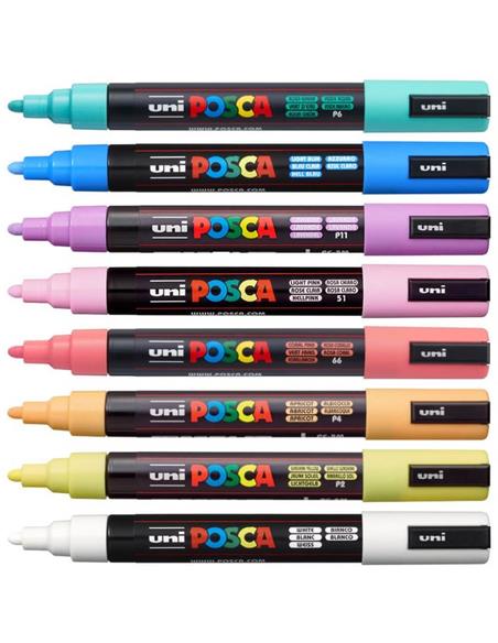 ROTULADOR UNI POSCA PC-5M ROSA CORAL