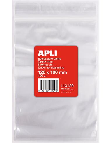 PQ.100 BOLSAS MINIGRIP 120x180MM 13129