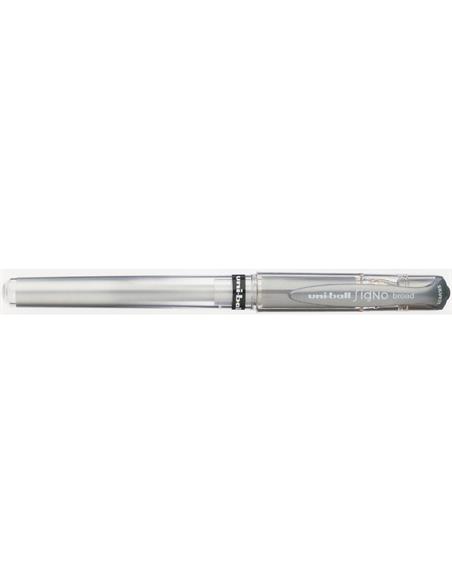 BOLIGRAFO UNI-BALL SIGNO UM-153 PLATA