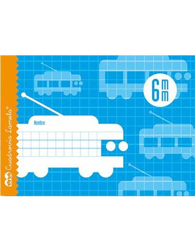 CUADERNO 16-H A5 LAMELA 6x6 APAIS. 05006