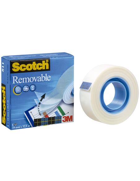 CINTA ADHESIVA SCOTCH 33x19 REMOV.