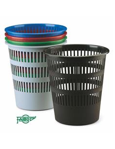 PAPELERA PLASTICO REJILLA 307 AZUL 2