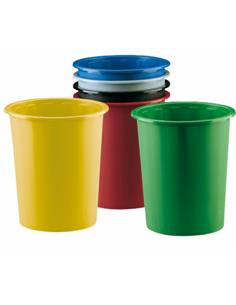 PAPELERA PLASTICO LISA 305 VERDE 2