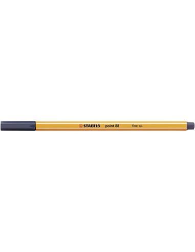 ROTULADOR STABILO POINT 88/95 GRIS ME.