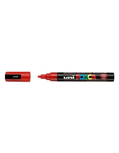 ROTULADOR UNI POSCA PC-5M ROJO