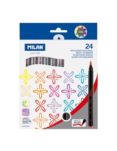 EST. 24 ROTULADOR PINCEL MILAN 612624