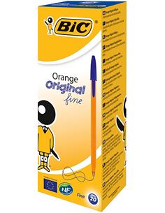 BOLIGRAFO BIC NARANJA AZUL 2