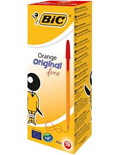 BOLIGRAFO BIC NARANJA ROJO 2
