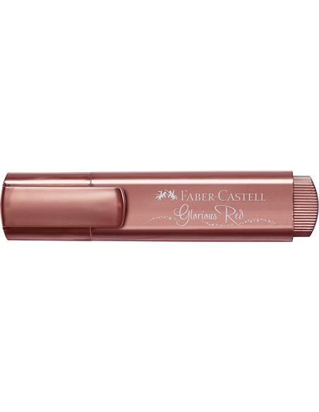 ROTULADOR FABER METALLIC ROJO 154673