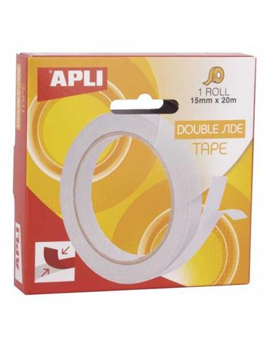 ROLLO CINTA D. CARA APLI 15MMx20M 17723