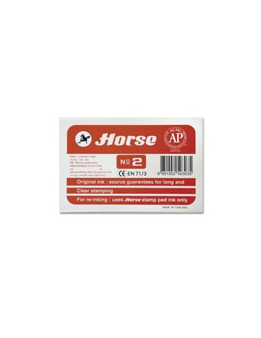 TAMPON HORSE Nº 2 ROJO