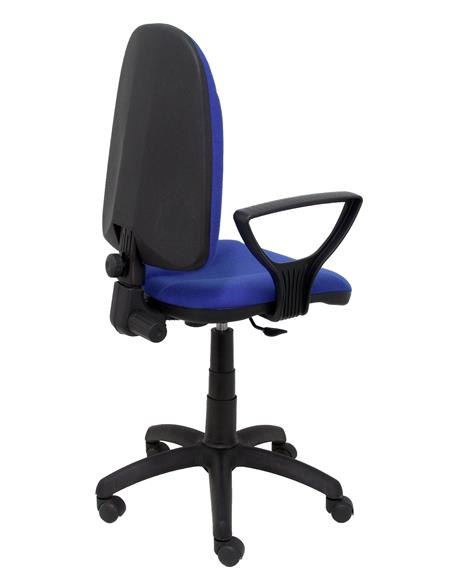 SILLA ALGARRA AZUL BRAZOS FIJOS 1006AZ