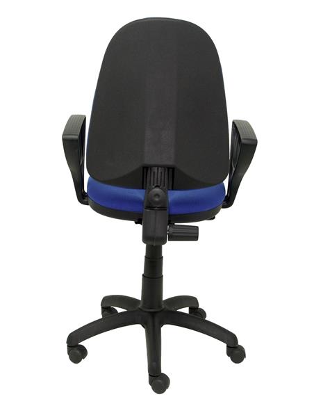 SILLA ALGARRA AZUL BRAZOS FIJOS 1006AZ